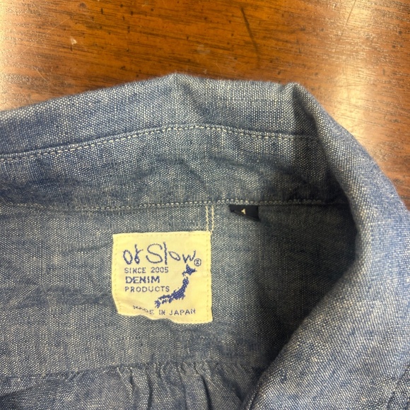 Orslow chambray shirt tunic size 1 - Picture 2 of 7